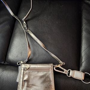 Metallic Crossbody Bag, Walle  On A strap
